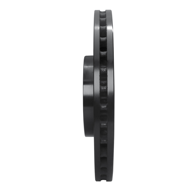 Mercedes-Benz GLE400 Brake Rotor (1) - Front Left - R1 Concepts - Drilled & Slotted - Black - `13-`19